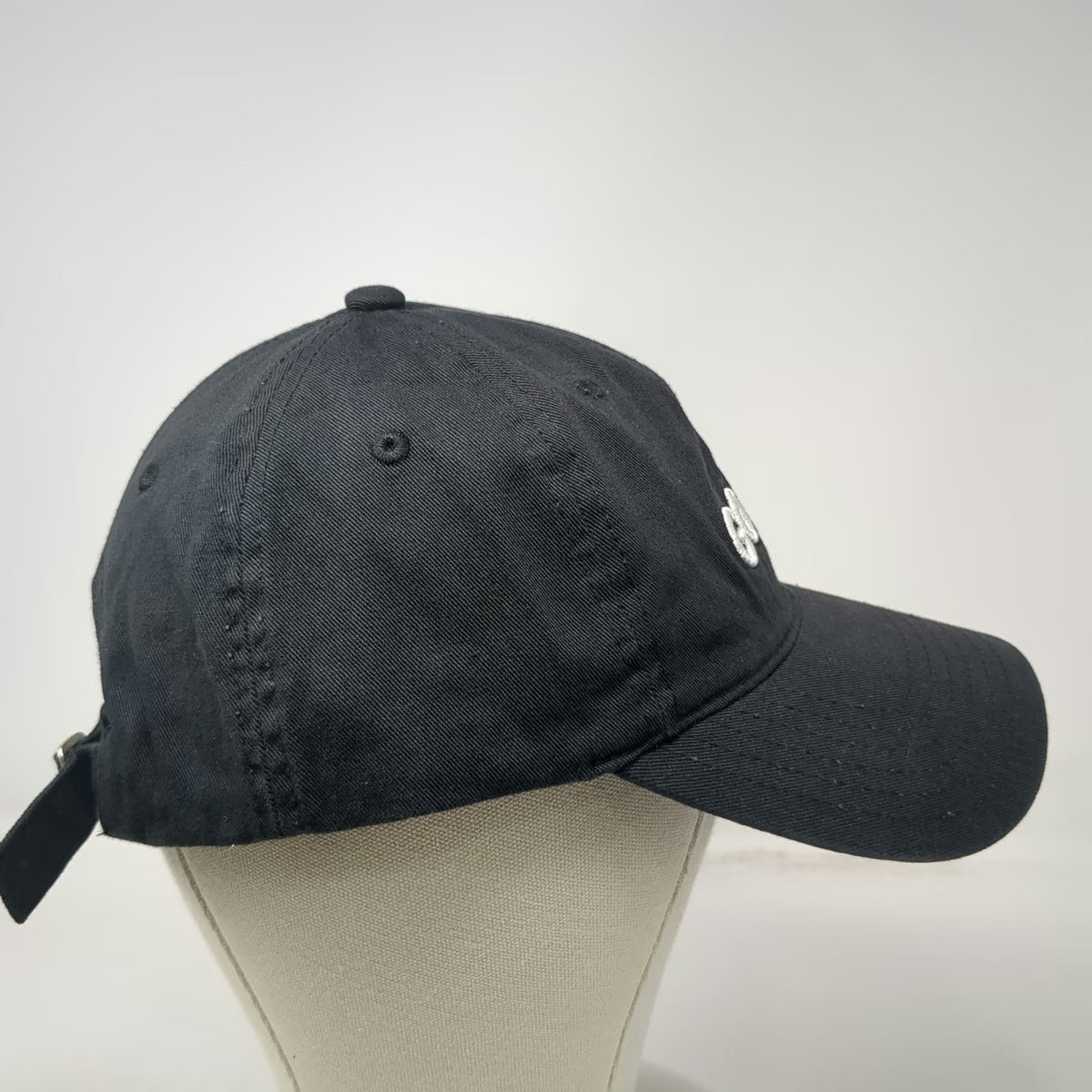 Aeropostale GOAT Black Baseball Cap One Size Slideback Cotton Adjustable hat