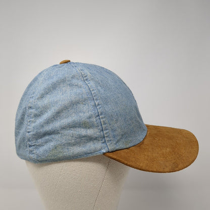 Eastern Accessories Strapback Hat Multicolor One Size Stretch Blank Cotton