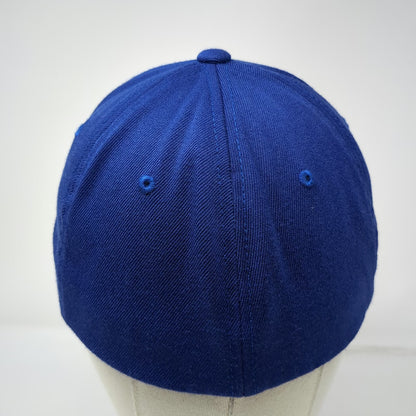 Port Authority Baseball Cap Blue M Cole Valley Christian Schools Hat Flexfit