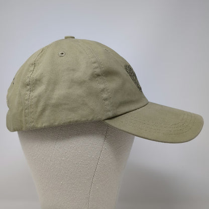 National Guard Eagle Baseball Cap Beige One Size Made in USA Slideback Hat