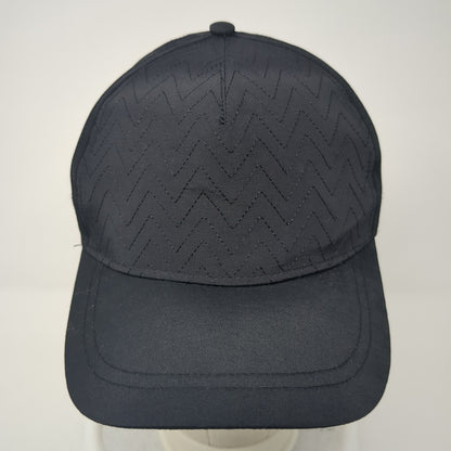 Slazenger Golf Strapback Hat Black One Size Adjustable 6 Panel Blank