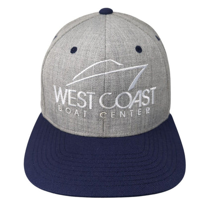 West Coast Boat Center Snapback Hat Multicolor OS Adjustable Classics Yupoong