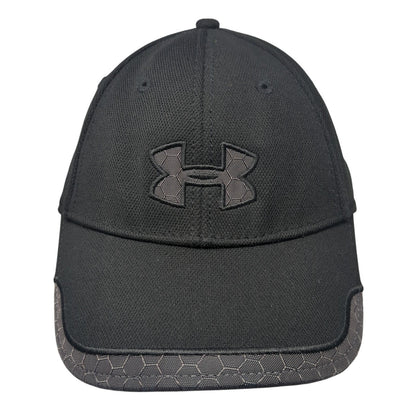 Under Armour Strapback Baseball Cap Black One Size Adjustable Embroidered