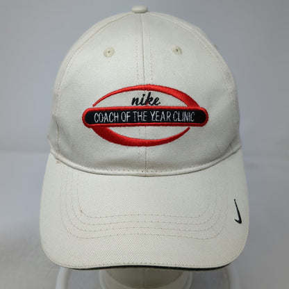 Nike Baseball Cap Beige One Size Coach of the Year Clinic Football Strapback Hat