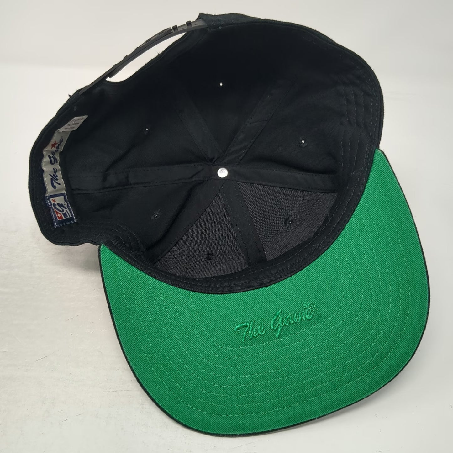 The Game Snapback Black One Size New York City Slam Since 94 Green Underbill Hat