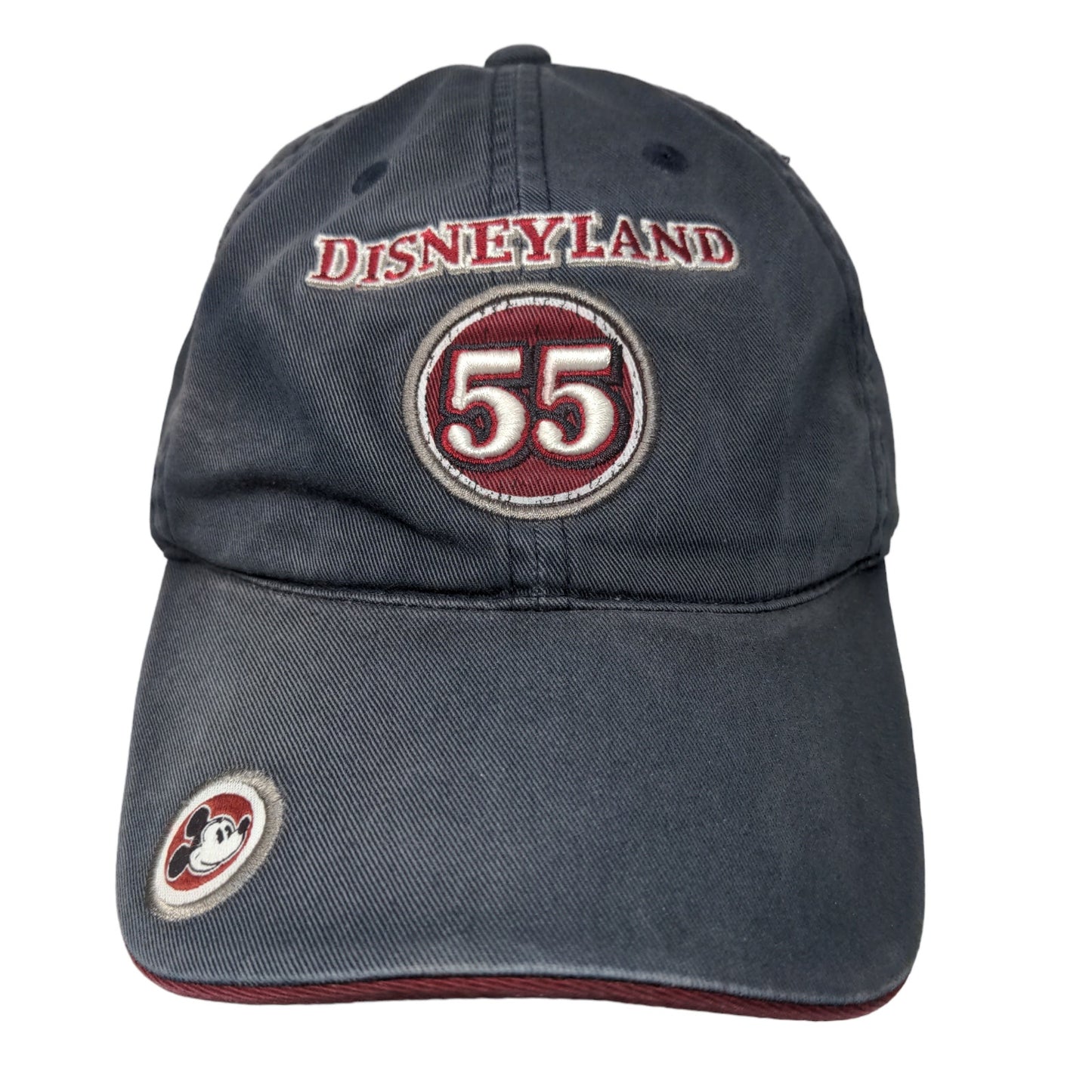 Disneyland Resort Men's Slideback Hat Blue Size OSFA Embroidered Mickey Logo #55