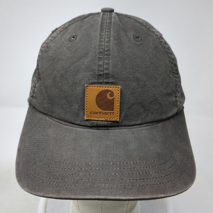 Carhartt Odessa Baseball Cap Gray One Size Strapback Washed ParkMyCloud Hat