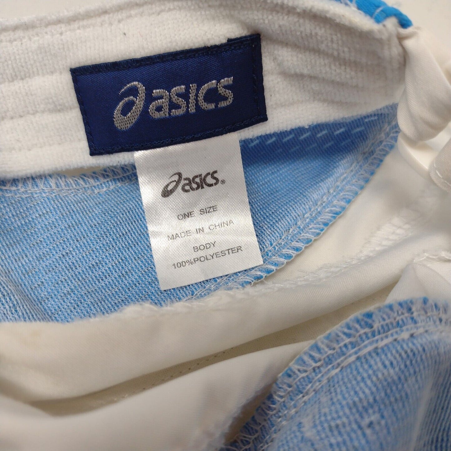 Asics Strapback Hat Multicolor OSFA Adjustable Mesh Trim Embroidered