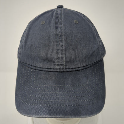 George Slideback Hat Blue One Size Adjustable Solid Outdoor Vent Holes