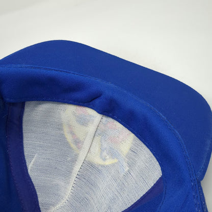 Disney Blizzard Beach Ice Gator Blue Snapback Hat One Size Made in USA Graphics