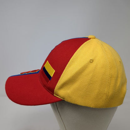 Blue Red Yellow Baseball Cap Colombia Flag One Size Strapback Hat South America