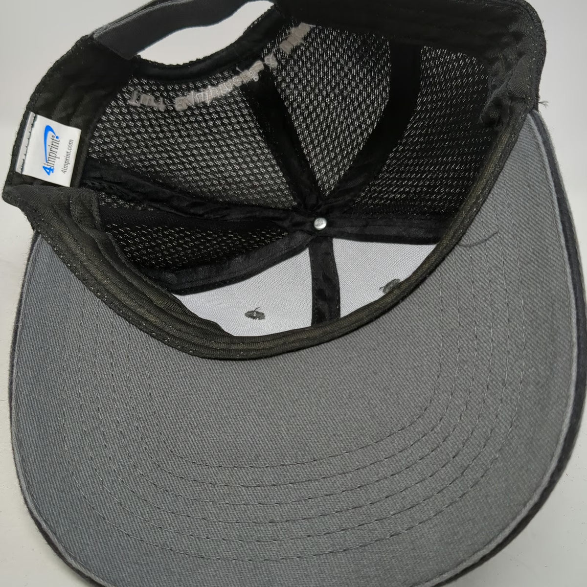4imprint Baseball Cap Gray One Size Toro Mesh Back Strapback Irrigation Hat