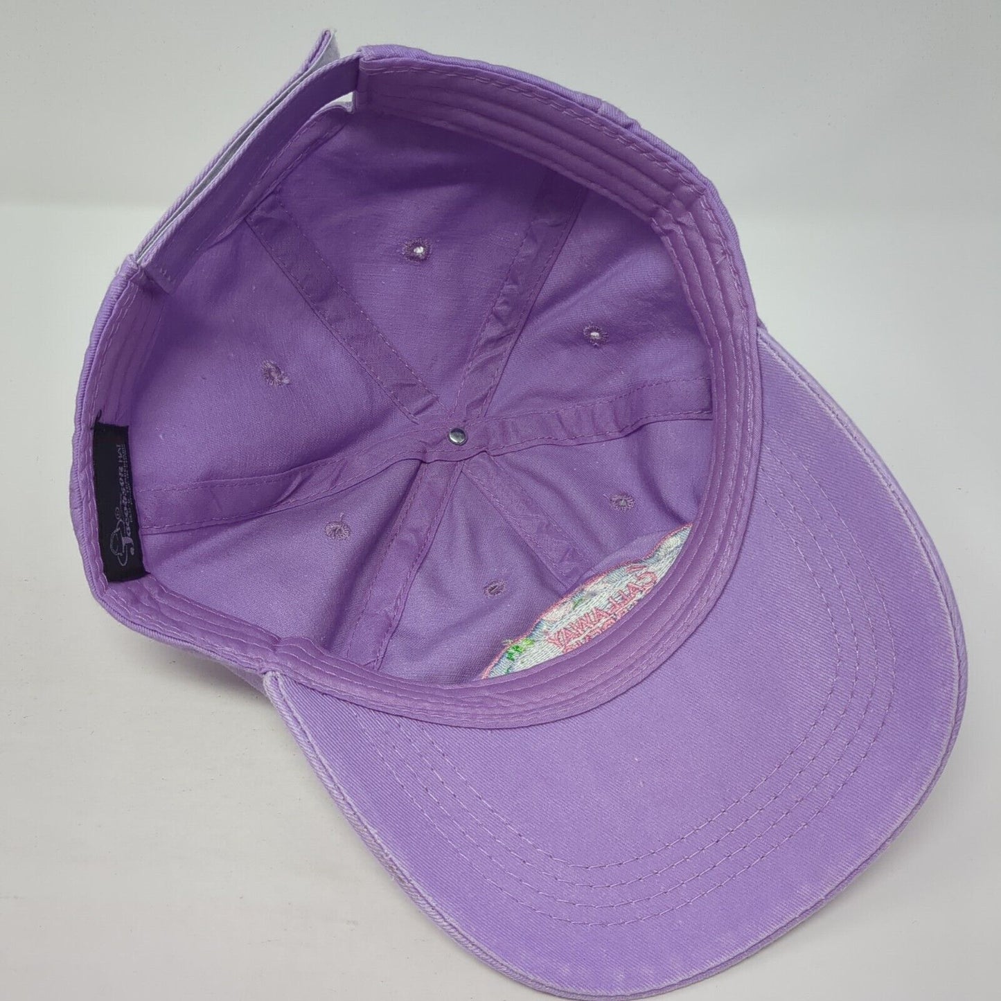 Callaway Gardens Strapback Hat Purple One Size Adjustable Jacobson