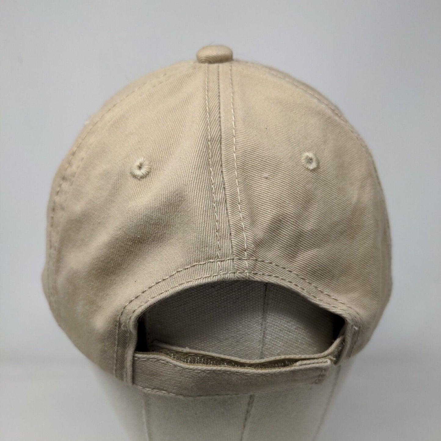 Felix's Fish Camp Grill Strapback Hat Tan OSFM Adjustable Embroidered Otto