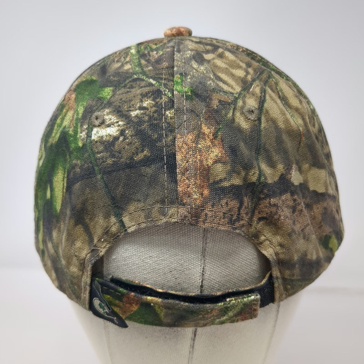 Port Authority Brown Camo Six Creeks Mercantile Longhorn Baseball Cap Hat OSFM