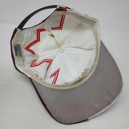 Kati Baseball Cap White Red Black Slag Ladling Astaris 1998-2000 Shark Tooth Hat