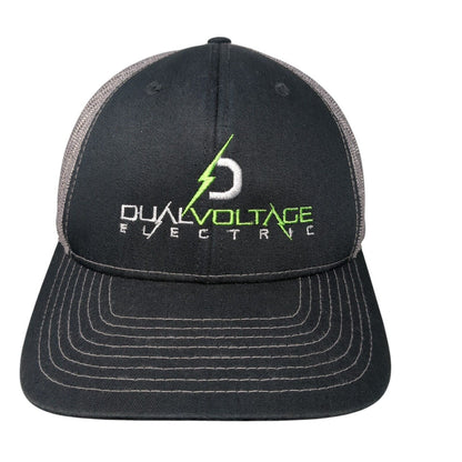 Dual Voltage Electric Snapback Trucker Hat Black OSFA Mesh Back