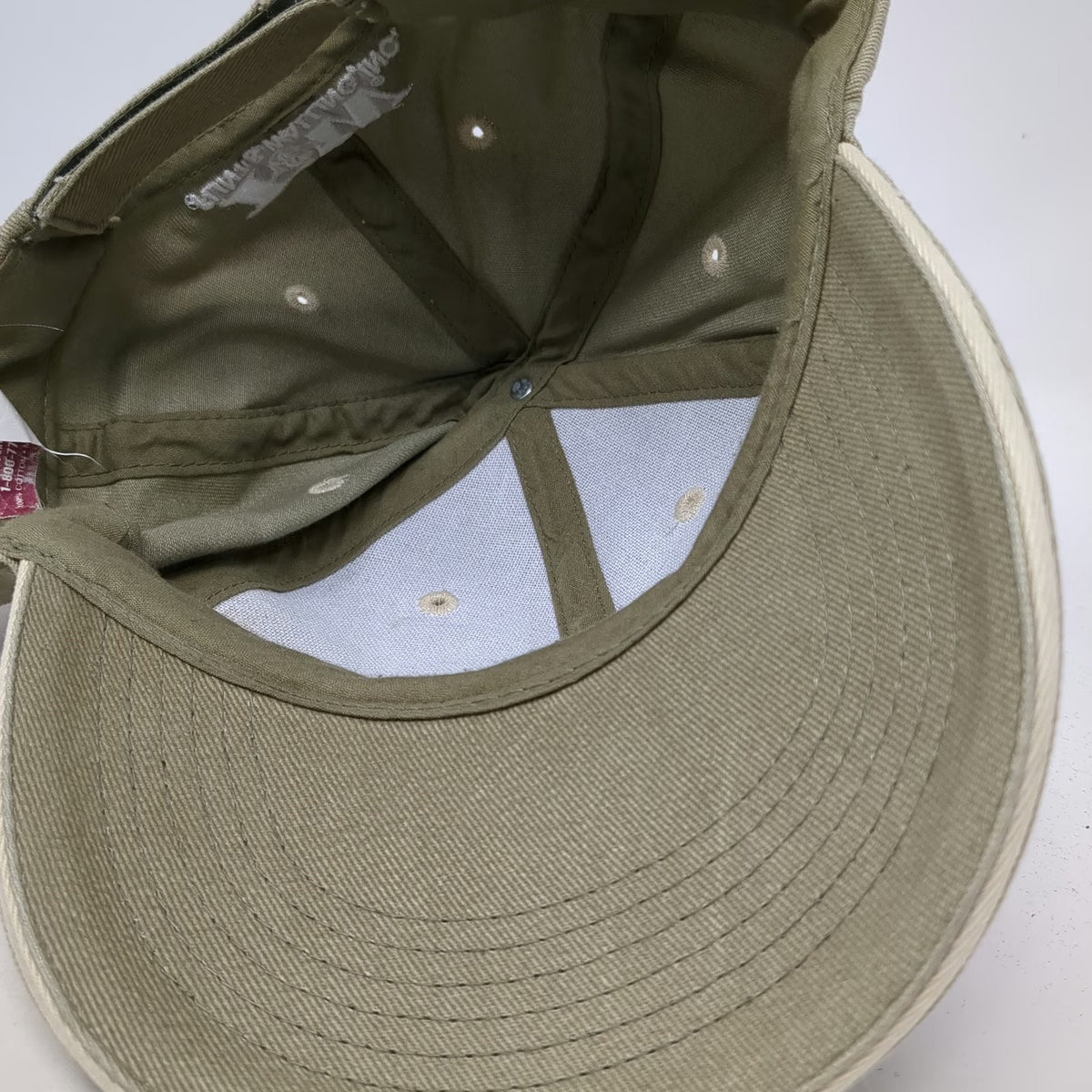 Farwest Group United Pipe Supply Flint Walling Baseball Cap Beige One Size Hat