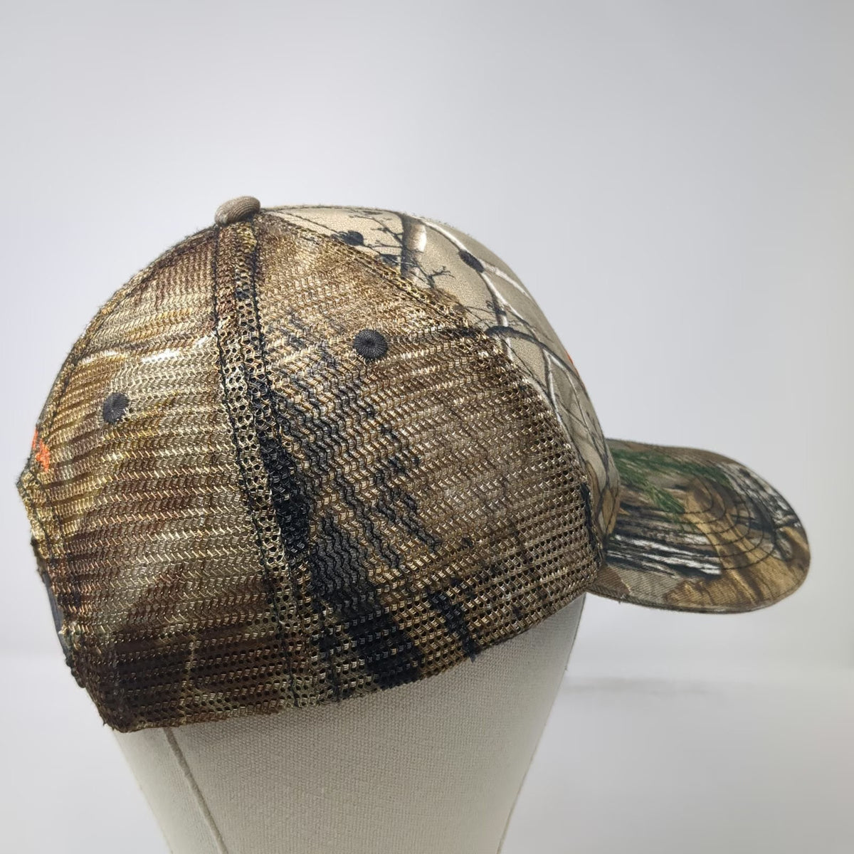 The Corporate Thread Trucker Hat Brown OSFM Realtree Camo Snapback Holland 1935