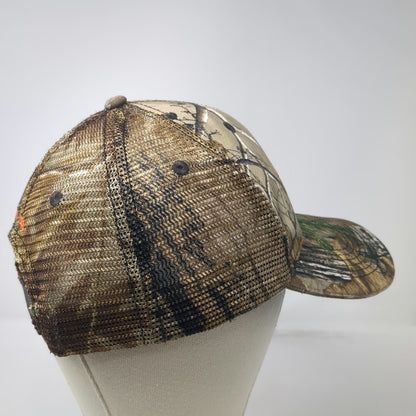 The Corporate Thread Trucker Hat Brown OSFM Realtree Camo Snapback Holland 1935