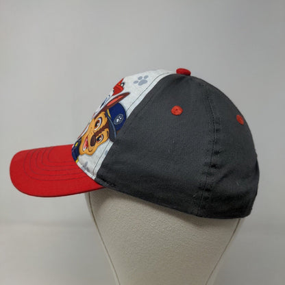 Nickelodeon Boy's Snapback Hat White Gray Size OSFM Graphic Logo Paw Patrol