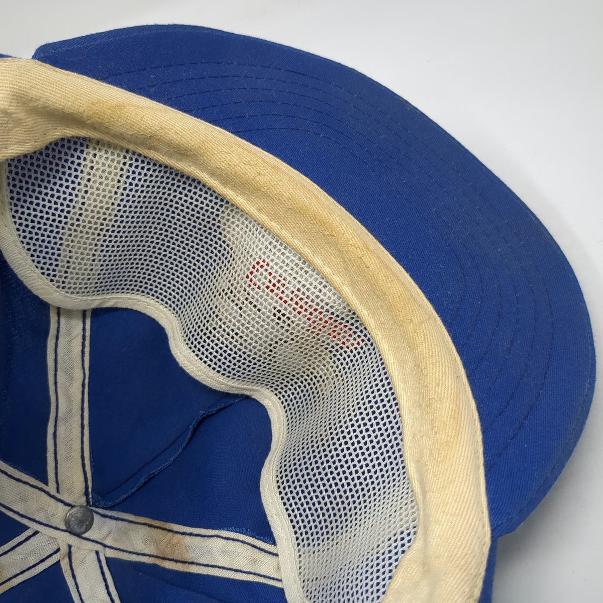 Canadian Geese Blue 5 Panel Hat One Size Snapback Embroidery Birds Wildlife