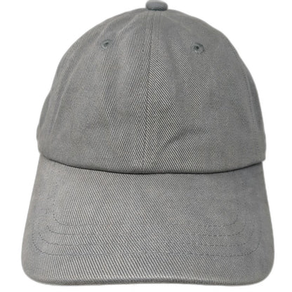 Brandy Melville Baseball Cap Gray One Size Slideback Cotton Adjustable Blank Hat