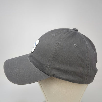 Quake City Caps Baseball Cap Gray One Size Slideback Hat Intuit Est 1983 Patch