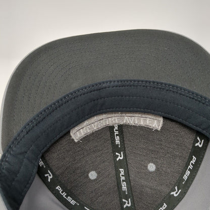 Treasure Valley Exteriors Fitted Hat Gray L/XL Embroidered Richardson