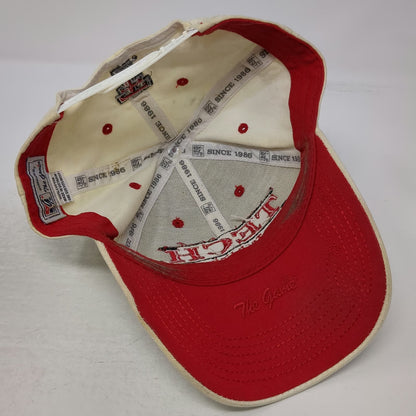 The Game Texas Tech Red Raiders University NCAA Cap White One Size Snapback Hat