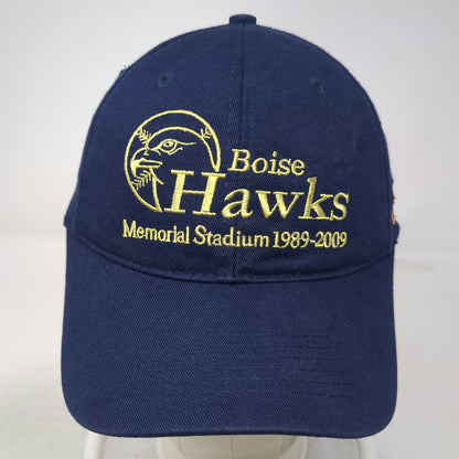 Boise Hawks Buck's Athletic Blue One Size Memorial Stadium 1989-2009 Logo Hat