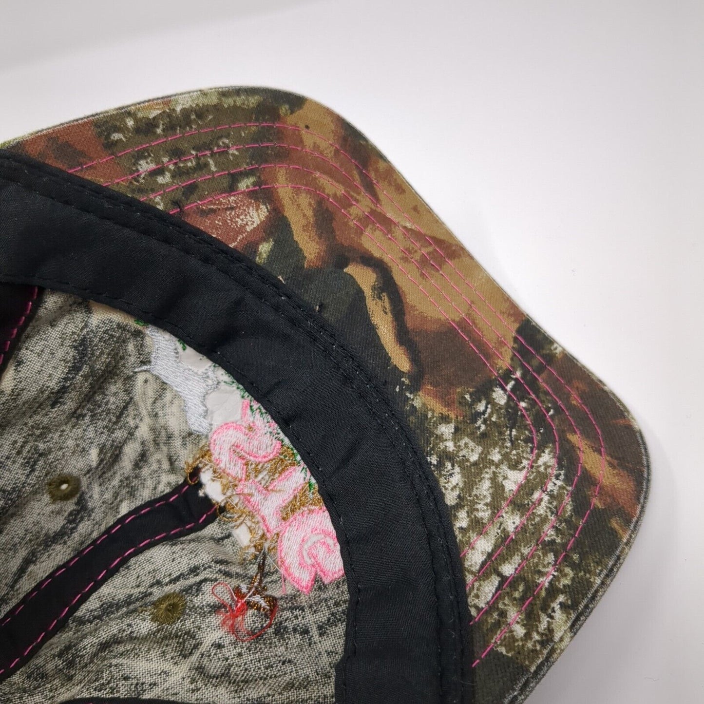 STG Kennels Womens Slideback Hat Camouflage OS Adjustable Ladies Fit Outdoor Cap