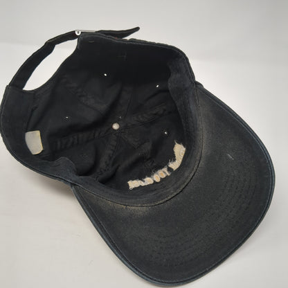 You're Too Close Slideback Hat Black Embroidered Logo Adjustable One Size