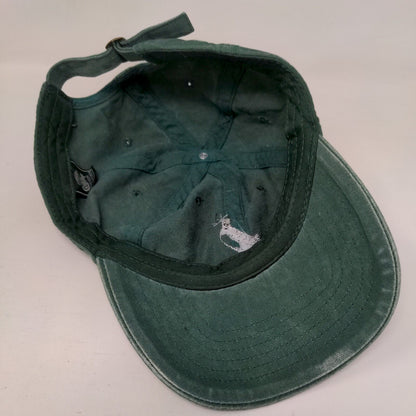 Cobra Slideback Hat Green One Size Adjustable Embroidered 6 Panel