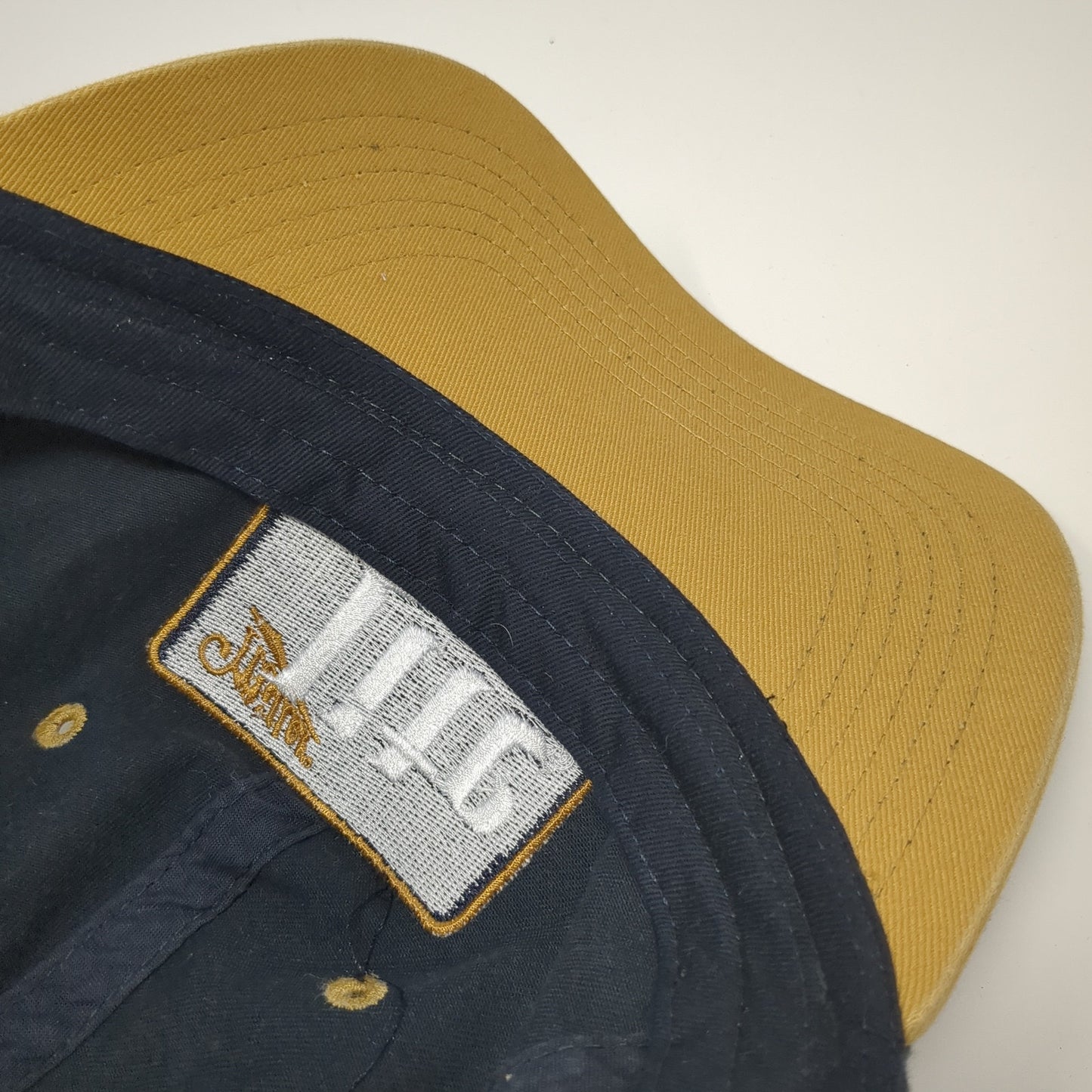 Miller Lite A Fine Pilsner Beer Snapback Hat Blue One Size Adjustable