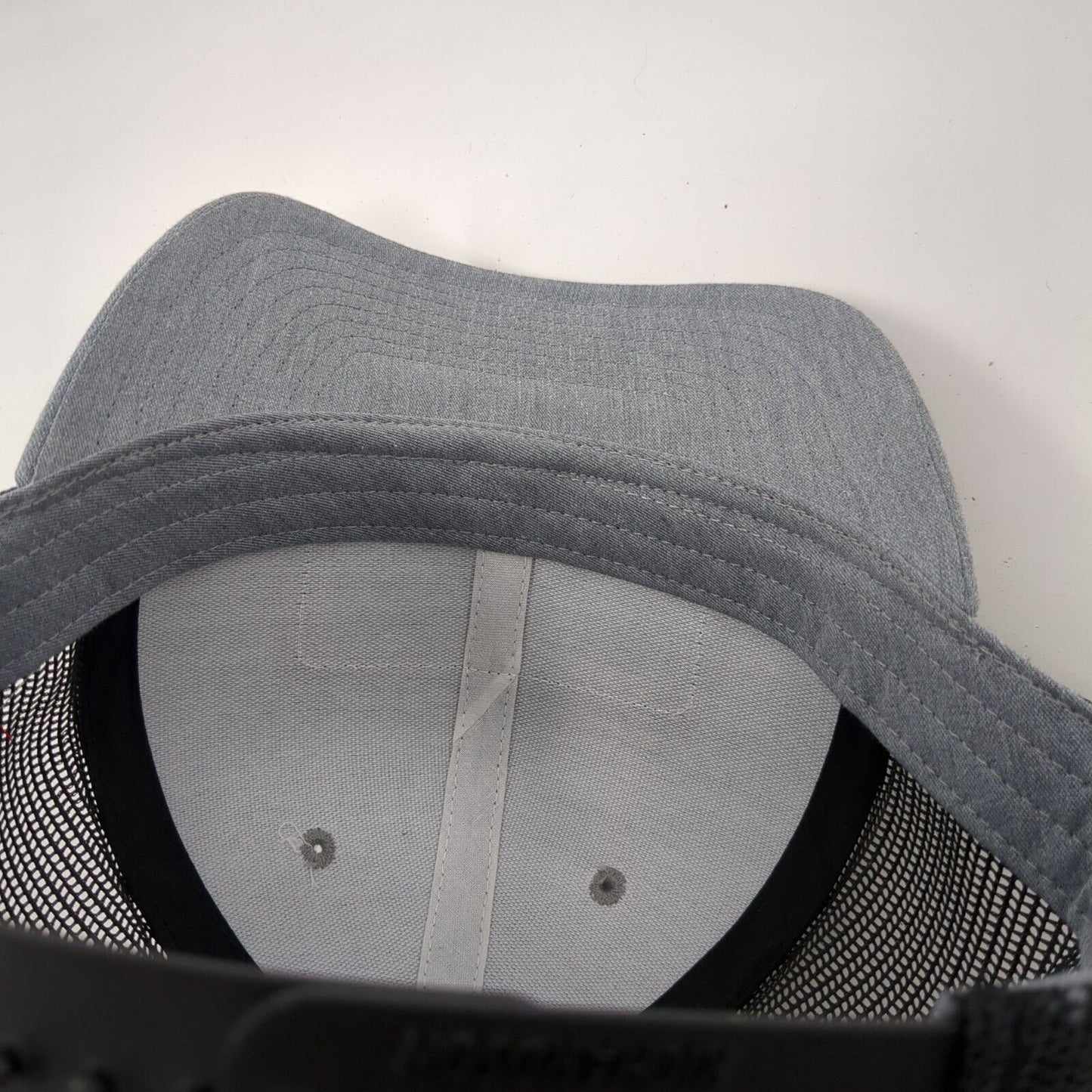 Gradeworks Est. 2005 Snapback 112 Trucker Hat Gray OS Mesh Back Richardson