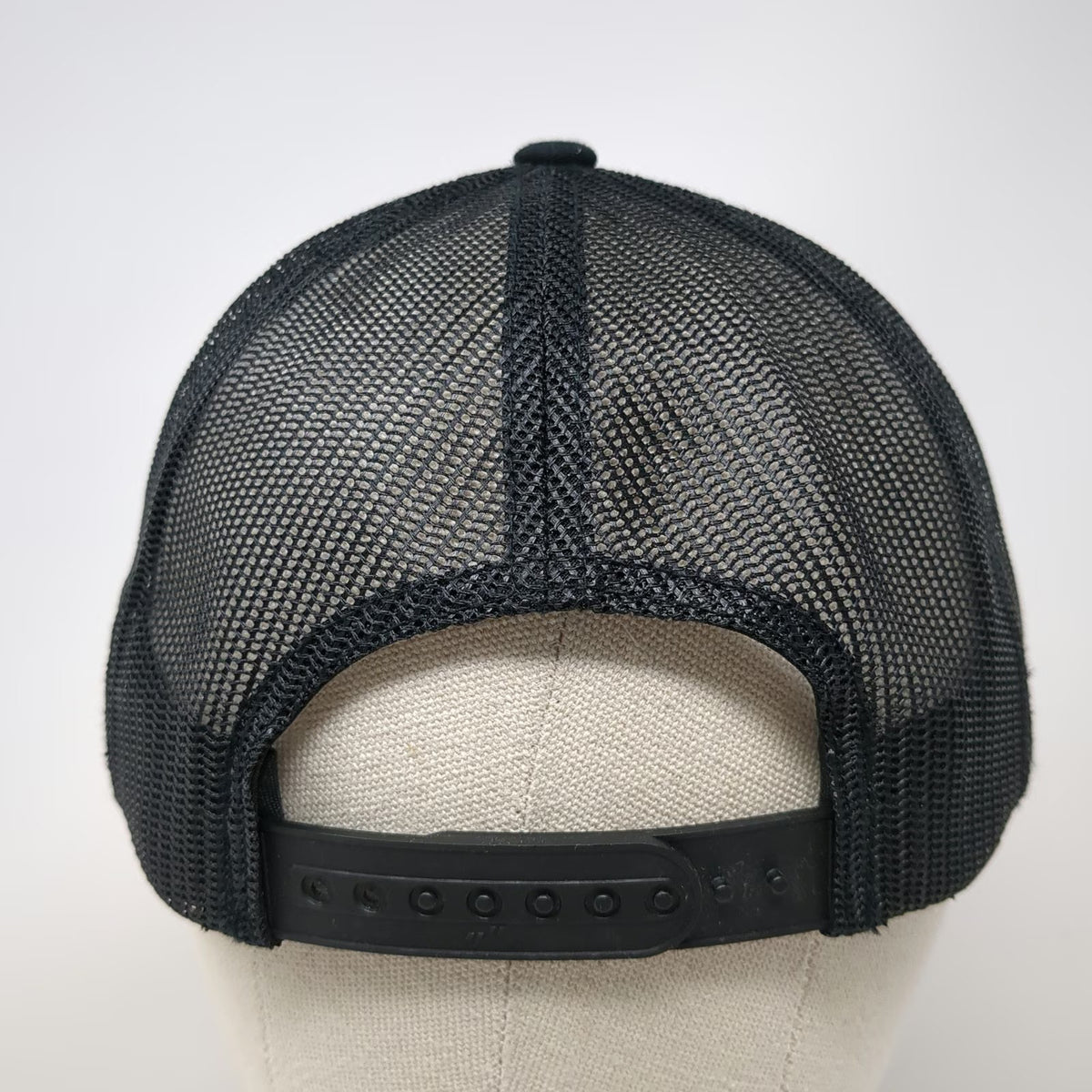 Yupoong Trucker Hat Black One Size Titan Frozen Fruit Mesh Back Snapback Logo