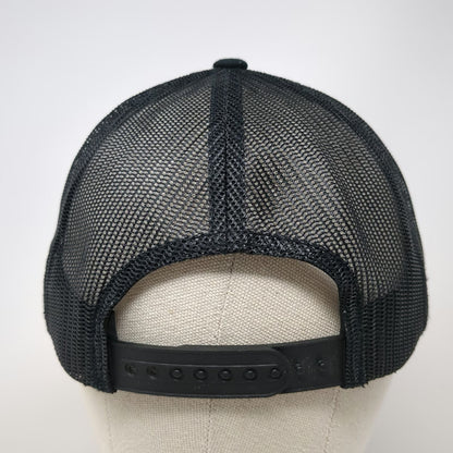 Yupoong Trucker Hat Black One Size Titan Frozen Fruit Mesh Back Snapback Logo
