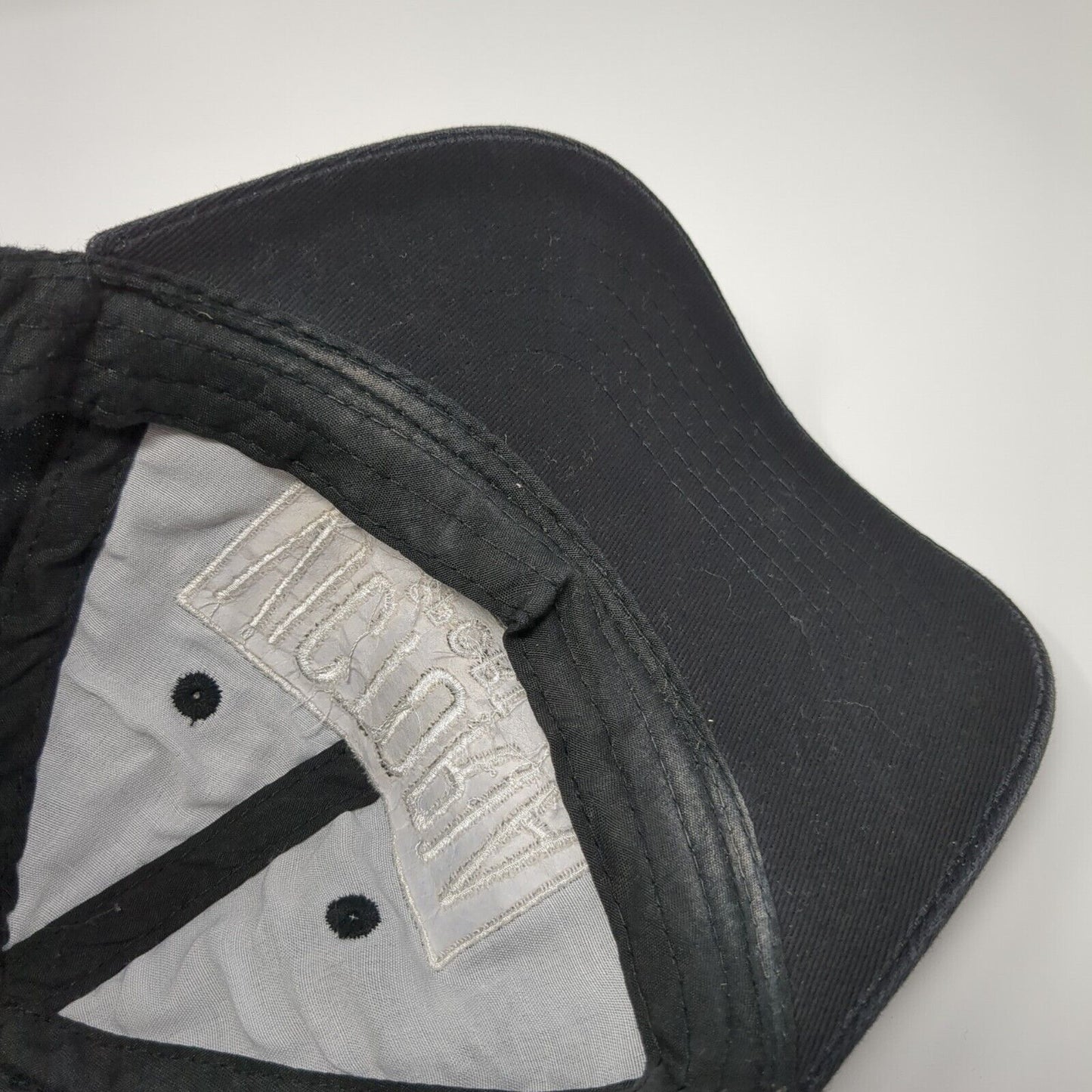Victoria Sport Strapback Hat Black One Size Adjustable Embroidered Apollo USA