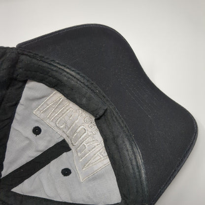 Victoria Sport Strapback Hat Black One Size Adjustable Embroidered Apollo USA