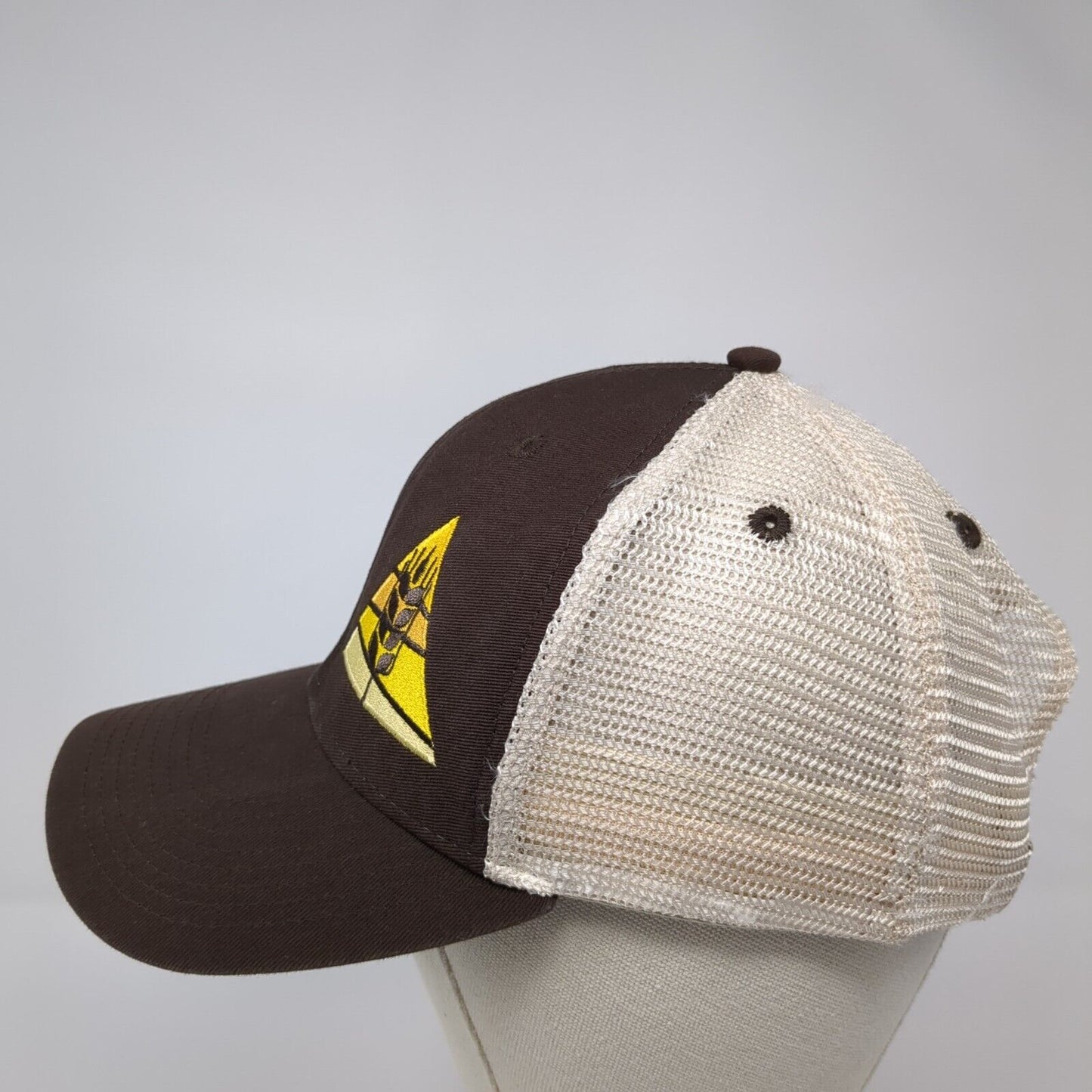 Pocatello 2017 Expansion Strapback Trucker Hat Brown One Size Mesh Back