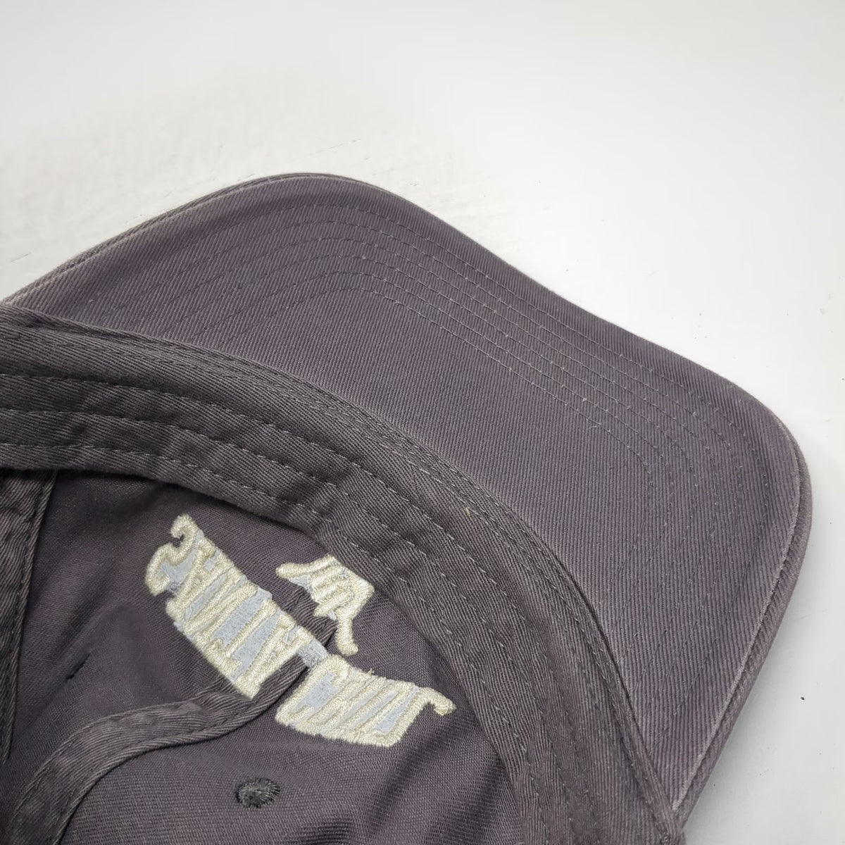 Legacy Santa Cruz Hang Loose Gray Baseball Cap One Size Shaka Logo Hat