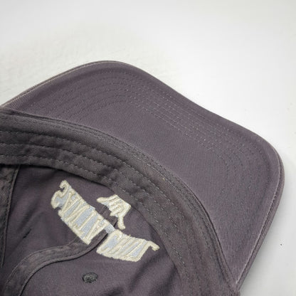 Legacy Santa Cruz Hang Loose Gray Baseball Cap One Size Shaka Logo Hat