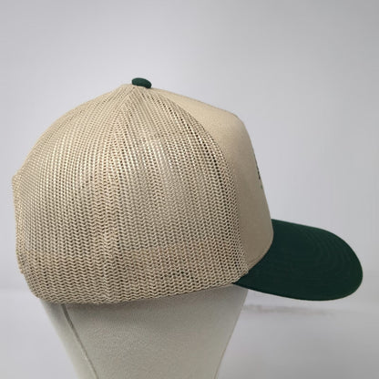 OTTO Trucker Hat Beige Green One Size Snapback Mesh WCL Group Propeller Logo