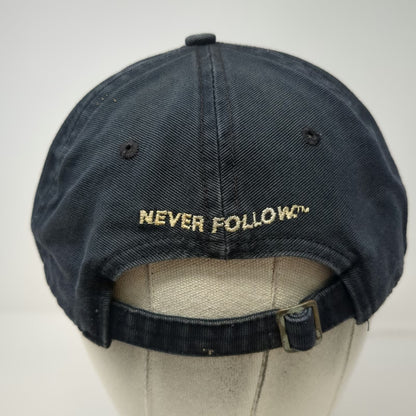 Fahrenheit Baseball Cap Black One Size Audi Logo Never Follow Slideback Hat