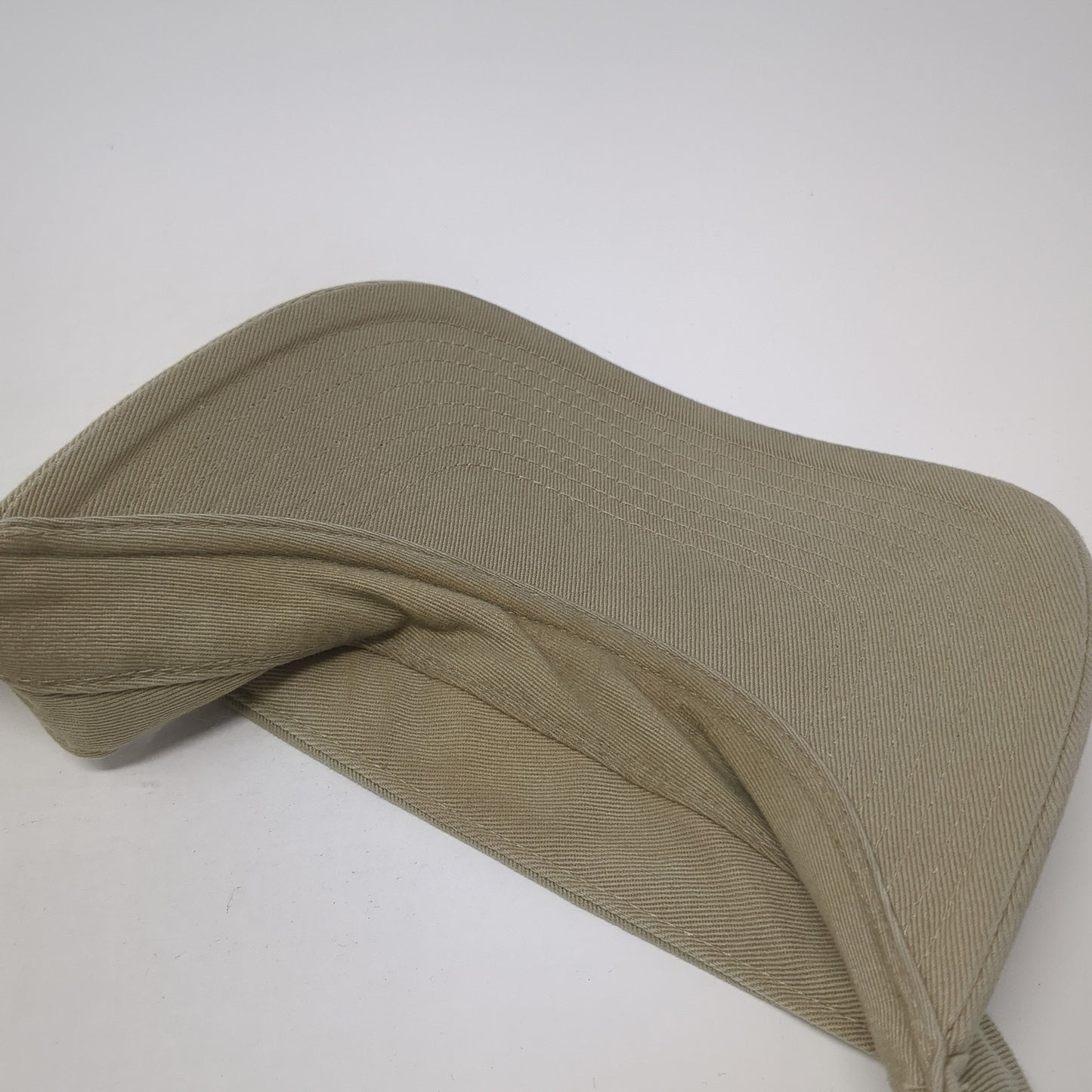 Nike Swoosh Just Do It Strapback Visor Hat Brown One Size Adjustable