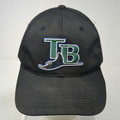 Outdoor Cap Tampa Bay Devil Rays MLB Snapback Hat Black One Size Gray Underbrim