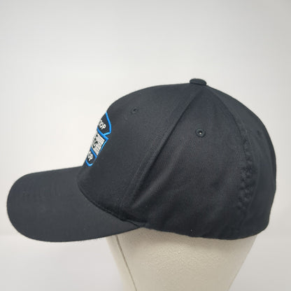 One Stop Shop PC&E Atlanta Fitted Baseball Cap Black XL Flexfit Port Authority