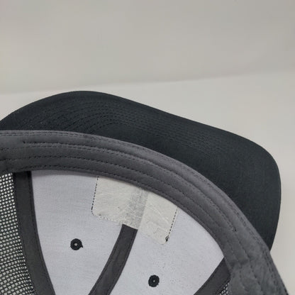 Anelare Washington Wine Snapback Trucker Hat Black One Size Mesh Back