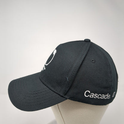 August 21st 2017 Eclipse Strapback Hat Black One Size Cascade ID Otto